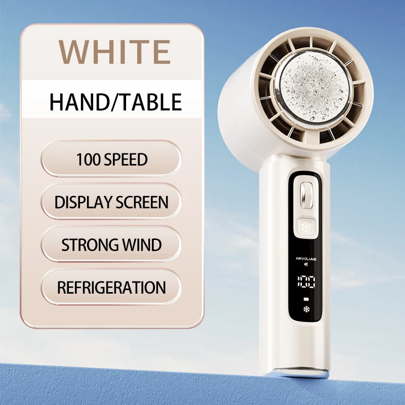Riffora™ Powerful LED Handheld Bladeless Fan