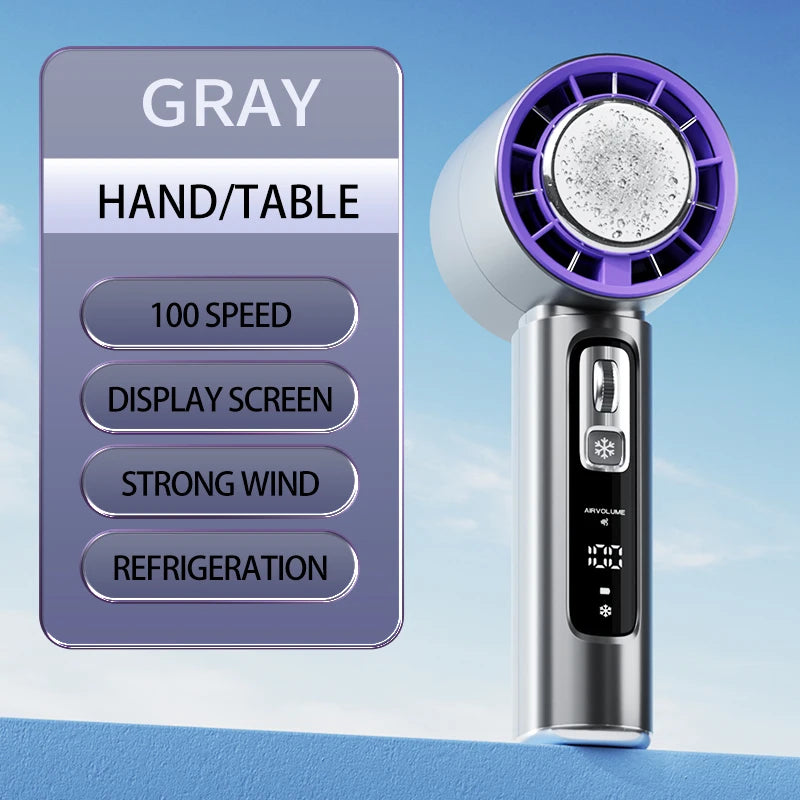 Riffora™ Powerful LED Handheld Bladeless Fan
